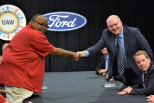 UAW-Ford Handshake